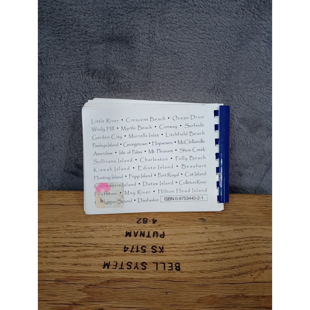 "A Taste of‎ the South Carolina Coast Restaurant Recipes" Cookbook 2003 P. Myers - Picture 8 of 8